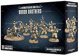 The canonicity is dubious because its source is laurie golding's post on the first expedition forums. Amazon Com Genestealer Cults Brood Brothers Warhammer 40k Games Workshop Toys Games