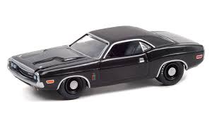 Optioned in triple black with a 426 hemi, it dominated street races throughout the 70s before disappearing for decades. 1970 Dodge Challenger R T 426 Hemi The Black Ghost Hobby Exclusive 1 64 Greenlight 30297 Passion Diecast