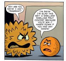 We did not find results for: Fcbd13 Interview Scott Shaw Shouts About Annoying Orange Free Comic Book Day
