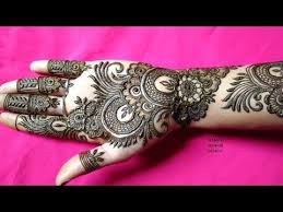Beautiful Stylish Arabic Mehndi Design 2019 Mamta Mehndi Design Youtube Desain Henna Mehndi Designs Beautiful