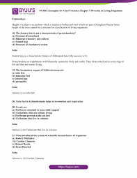 Ncert Exemplar Class 9 Science Solutions Chapter 7 Diversity In Living Organisms Free Pdf Download