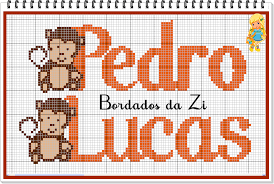 Você pode usar em panos de prato imagine presentear. Pedro Lucas 2 Ponto Cruz Nomes Em Ponto Cruz Coroas Em Ponto Cruz