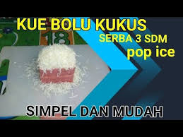 1 butir telur 4 sdm gula pasir 4 sdm minyak 1/2 sdt baking powder 1/8 sdt vanili bubuk. Kue Bolu Kukus Strowbery No Mixer Takaran Sendok Serba 3 Sendok Youtube