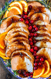 Mix the dry onion mix and one can of cranberry sauce together and pour. Orange Cranberry Pork Loin Roast Recipe The Cookie Rookie Video