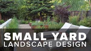 Small landscapes call for features that serve multiple functions. Small Garden Ideas Small Yard Landscaping Youtube
