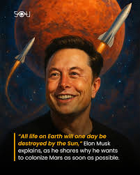 🚀 In a recent interview, Elon Musk reiterated his longstanding warning:  “Eventually, all life