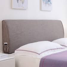 Rivestimento in tessuto completamente sfoderabile, doghe in legno multistrato incluse nella 3. Qiangda Capezzale Cuscino Dello Schienale Del Letto Senza Testiera Supporto Lombare Biancheria Di Cotone Spugna Di Riempimento Protezione Della Vita 5 Taglie A Disposizione 5 Colori A Tinta Unita Cuscini Per Sdraio