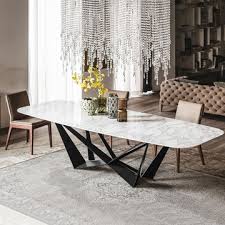 Don't miss our selection of glass dining tables, if you are looking for a modern look. Modern Rectangular 63 Faux Marble Dining Table Black Metal X Base White Marble Dining Table Global Sources