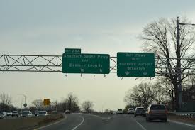 3 way interchange with direct freeway access. Belt Parkway Aaroads New York