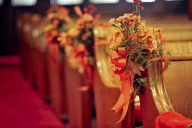 Fall Wedding Church Pew Decorations Aisle Decor Pew Decorations Church Pew Decorations Fall Wedding