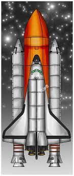 How to draw a rocket ship for kids? How To Draw The Nasa Space Shuttle Step By Step Drawing Guide By Dawn Dragoart Com