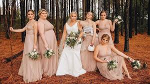 Some may want to have simple straight or wavy hair whereas someone wants to tie their hair up or make a so, we provide you various gorgeous bridesmaid hairstyles which should be added to your list and try as soon as possible. Breastfeeding Bridesmaid Wedding Party Photo Goes Viral 9honey