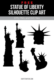 Free Statue Of Liberty Silhouette Clip Art Silhouette Clip Art Clip Art Clip Art Vintage