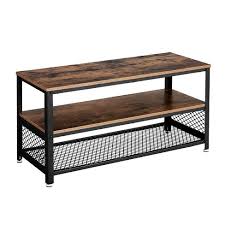 Κατεβάστε την εφαρμογή του open tv και απολαύστε το τηλεοπτικό περιεχόμενο του καναλιού live και on demand. Wooden Tv Stand For Tvs Up To 42 With Two Open Spacious Shelves Brown Black Benzara Target