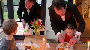 Clearing all the toys and sundry. Awesome Dad Hosts Fancy Dinner Party For His Kids After Son S Birthday Gets Canceled Mom Com