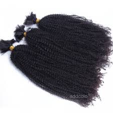 Macon styles provides the afro human hair needed for the most natural looking permanent loc extensions. Addcolo 8a Bulk Human Hair For Braiding Afro Kinky Curly Brazilian Hair