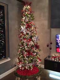 My Creative Friend Decorated This Beautiful Christmas Tree It Is Beautiful Littleguym Slim Christmas Tree Pencil Christmas Tree Black Christmas Trees