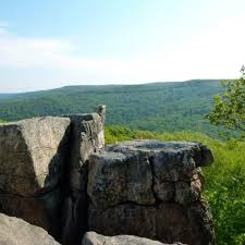 While the trail itself is about 4.8 miles roundtrip has approximately 1000 feet of elevation gain in the first two miles. Hike To Chimney Rock The Orange Blazed Trail U S National Park Service