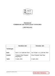 Dan kesihatan pekeija di tapak bina bagi kontraktor binaan. Jkr Pk O 04 Pembinaan Penyeliaan Tapak Bina
