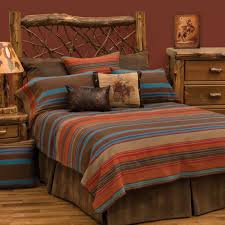It's a bold hue that works in traditional, coastal, contemporary, southwestern and rustic styles of design. Tombstone Western Bedding