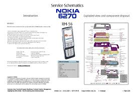NOKIA 6270 RM-56 SERVICE SCHEMATICS ...
