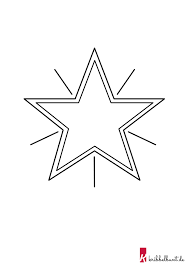 Stern Vorlage Zum Ausdrucken Pdf Sternvorlagen Kribbelbunt