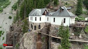 Located at the back of the telluride canyon, off highway 145 on colorado avenue, and past the mining area, bridal veil falls is surrounded by incredible peaks that frame telluride, like ajax. Phantom 4 Telluride Colorado Power House Bridal Veil Falls Youtube
