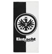 This page contains an complete overview of all already played and fixtured season games and the season tally of the club e. Fanartikel Eintracht Frankfurt Handtuch Frottier Streifen Wappen Schwarz 050x100 Cm Galeria Karstadt Kaufhof