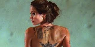 Cop some of these cool angelina jolie tattoos angelina jolie tattoo templates body art in the form of angelina jolie tattoos Angelina Jolie Reveals The Story Behind The Tattoo She Got For Her Late Mother Cinemablend