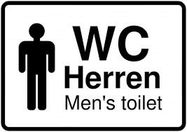 Wc herren pfeil nach rechts. Toilettenschilder Selbst Gestalten Und Drucken