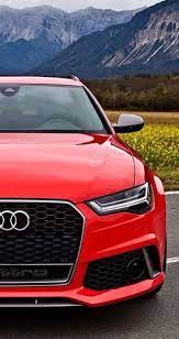 Audi Rs6 C7 Fl 4 Door Sports Cars Audi Rs6 Red Audi