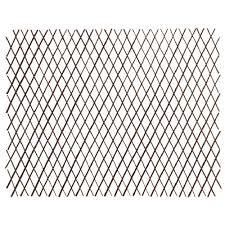 Treillis Extensible En Osier Marron Cloture Bordure Et Brise Vue Amenagement De Jardin Jardin Et Plein Air Gifi