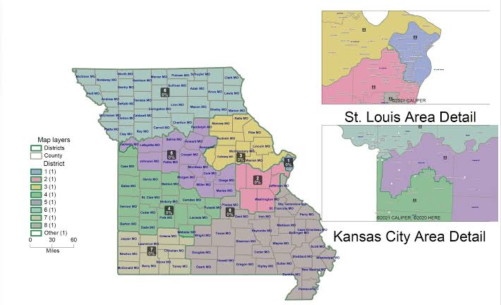 Legislative push to gerrymander Missouri congressional map advances •  Missouri Independent