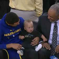 Want to know more about stephen curry family? Steph Curry S Son S First Basketball Game March 2019 Popsugar Family
