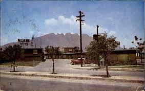 Monterey Nuevo Leon Mexico Motel Alamo foreign stamp 1950s car vintage  postcard | eBay