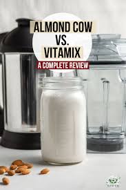 Almond Cow Vs Blender What S Best For Nut Milk From My Bowl Nut Milk Recipe Homemade Nut Milk Vitamix Almond Milk