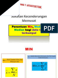 20) 5 sdst1303/sem january2020/cas end of question paper / kertas soalan tamat formula mean for ungrouped data: Slaid Statistik Form 4
