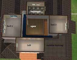 The sims 3 is a 2009 strategic life simulation video game developed by the sims studio and publ house blueprints home design floor plans tiny house floor plans. Sims 4 4 Bedroom House Design