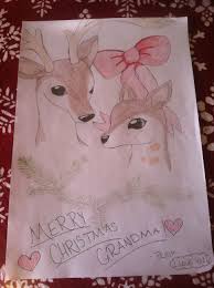 My Grandma Wanted Me To Draw Her A Picture For A Christmas Gift So I Thought I Could Draw Her Something Cute My Drawings Drawings My Character