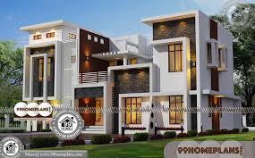 Square Two Story House Plans With Small House Designs And Floor Plans Having 2 Floor 5 Total B Double Storey House Plans House Front Design Small House Design