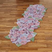 4.5 out of 5 stars (163) 163 reviews. Floral Dance Hydrangea Flower Shaped Rug Runner