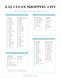 2017 Eat Clean Shopping List Jpg 2550 215 3300 Anti Inflammatory Recipes Fitness Recipes Clean Eating Hypothyroidism Diet Recipes