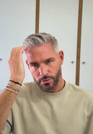 Coiffure Homme Cheveux Gris