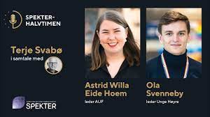 De ser nå fram til en fr. Astrid Hoem Og Ola Svenneby Spekterhalvtimen Youtube