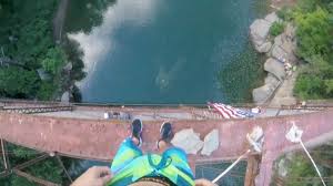 Daredevil Jumps Off 105ft Bridge Oddly Satisfying Videos Satisfying Video Oddly Satisfying