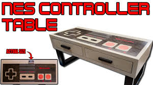 I'm still trying to convince my husband that we need to redecorate our bedroom to look like a level from super nintendo's super mario bros. How To Build A Giant Nes Controller Coffee Table Youtube