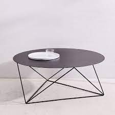 Live edge cohen coffee table tray with handles: Amigo Modern Octahedron Coffee Table