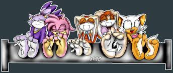 Let's give those big stinkers the biggest tickle that she won't forget!!! Sonic Girls Feet Tickled By Feathers By Xptzstudios Fur Affinity Dot Net
