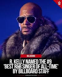 R. Kelly has been ranked the #9 'Best R&B Singer of All Time' by Billboard  staff 🎶📈