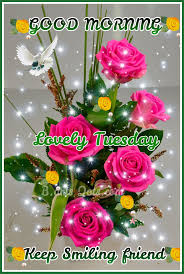 Pin By Sara Harder On Tuesday Good Morning Flowers Tuesday Greetings Good Morning Tuesday